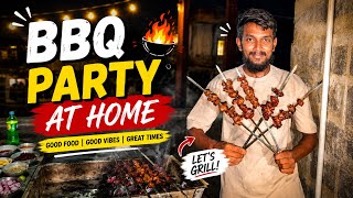 BBQ Party At Home Finally Aaj Hogayi Apni Bhi Party❤️