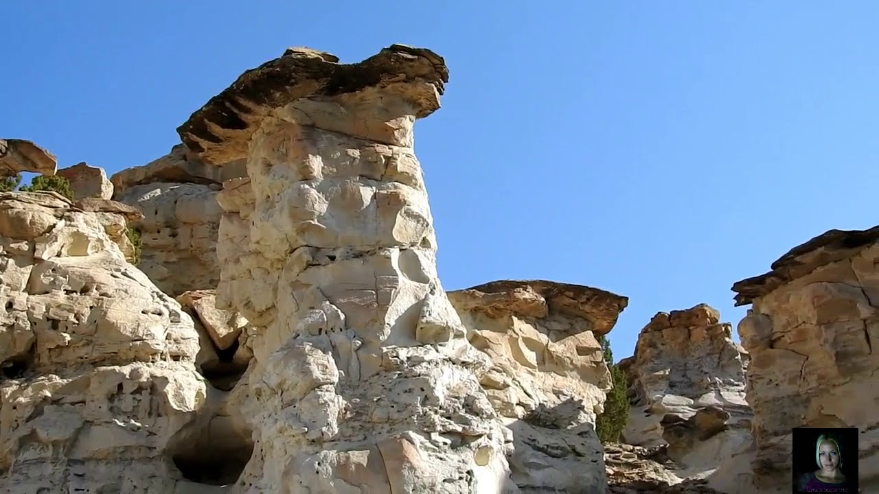 Exploring Castle Gardens Mushroom Like Rock Formations In Wyoming