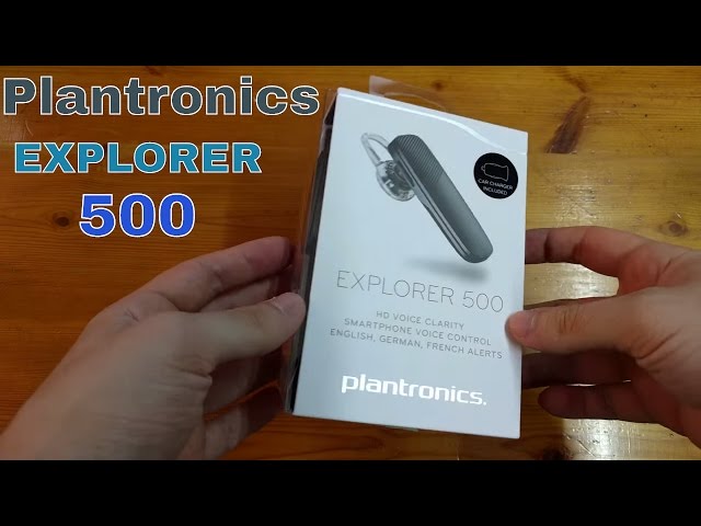 PLANTRONICS EXPLORER 500 BLUETOOTH HEADSET (4K)