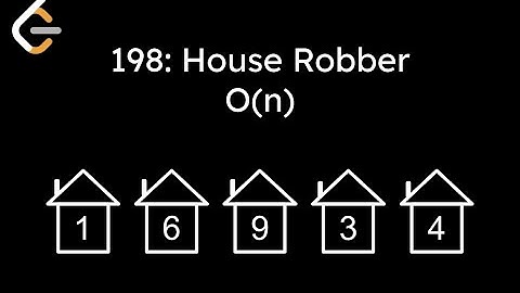 LeetCode 198:  House Robber