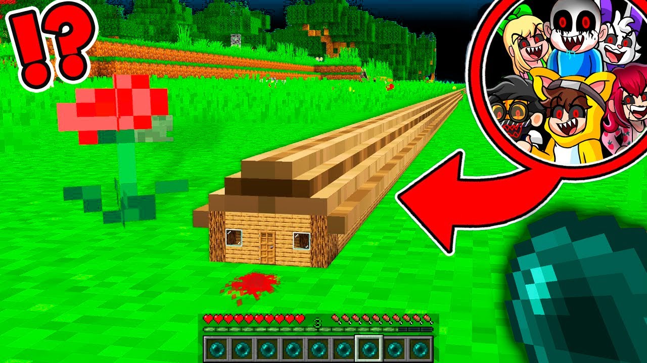 Encontramos la MINI CASA de los BEBESITOS.EXE en Minecraft 😨 Bebe Noob, Noobsi, MIchi Miau y Tikko