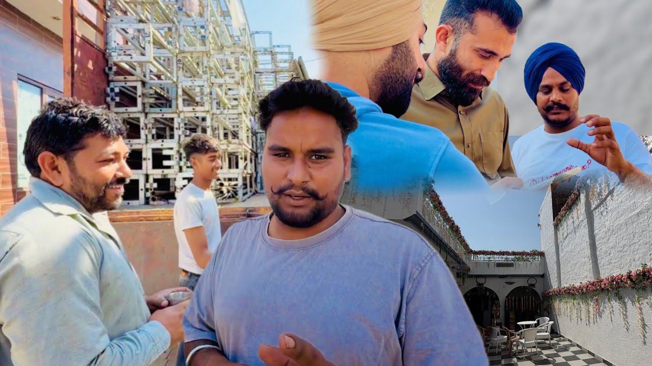 ਸਨੋਵਰ ਦੇ ਵਿਆਹ ਦੀ ਡੈਕੋਰੇਸ਼ਨ । ਸਨੋਵਰ ਦੇ ਵਿਆਹ ਦਾ ਟੈਂਟ ਦਾ ਸਮਾਨ ਆਗਿਆ 🥳