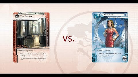 Android Netrunner. 2017 Jinteki Biotech vs. Anromeda