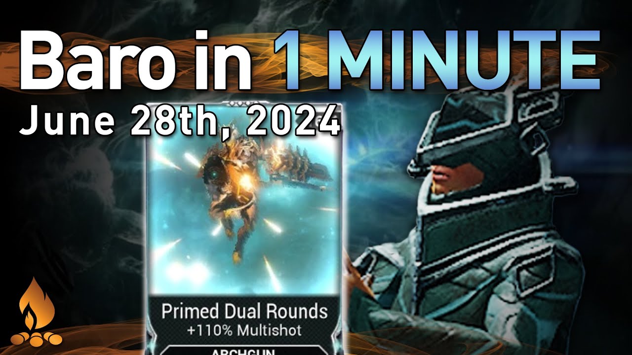 NEW! PRIMED DUAL ROUNDS! | Baro Ki'teer June 28th, 2024
