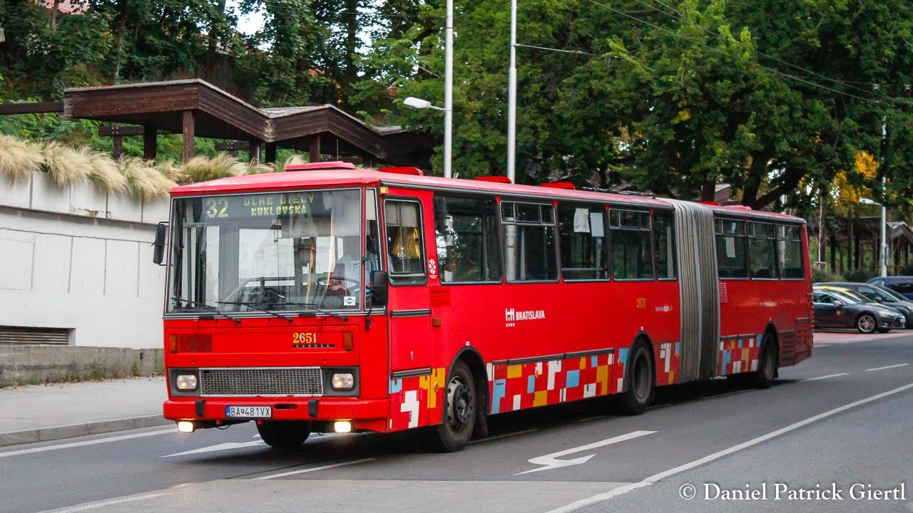 Karosa B 741 #2651 na linke 32 Bratislava