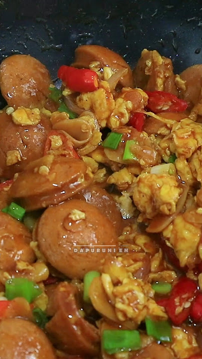 Tumis Sosis Telur #tumissosistelur #olahansosis #dapurunien