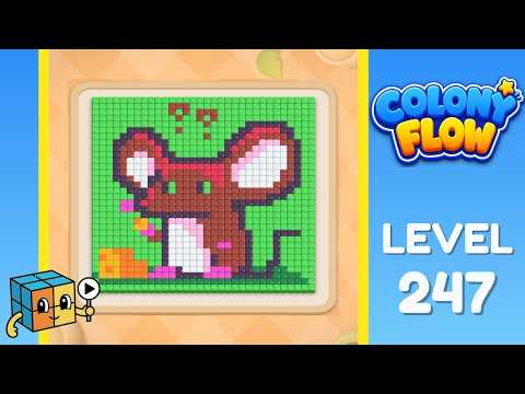 Colony Flow Level 247 Walkthrough Solution