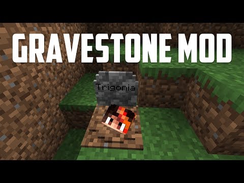 Gravestone Mod for Minecraft 1.14 (NEVER LOSE YOUR STUFF AGAIN) and Installing Forge Tutorial