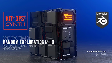 1. KIT OPS SYNTH: Random Exploration Mode for Blender