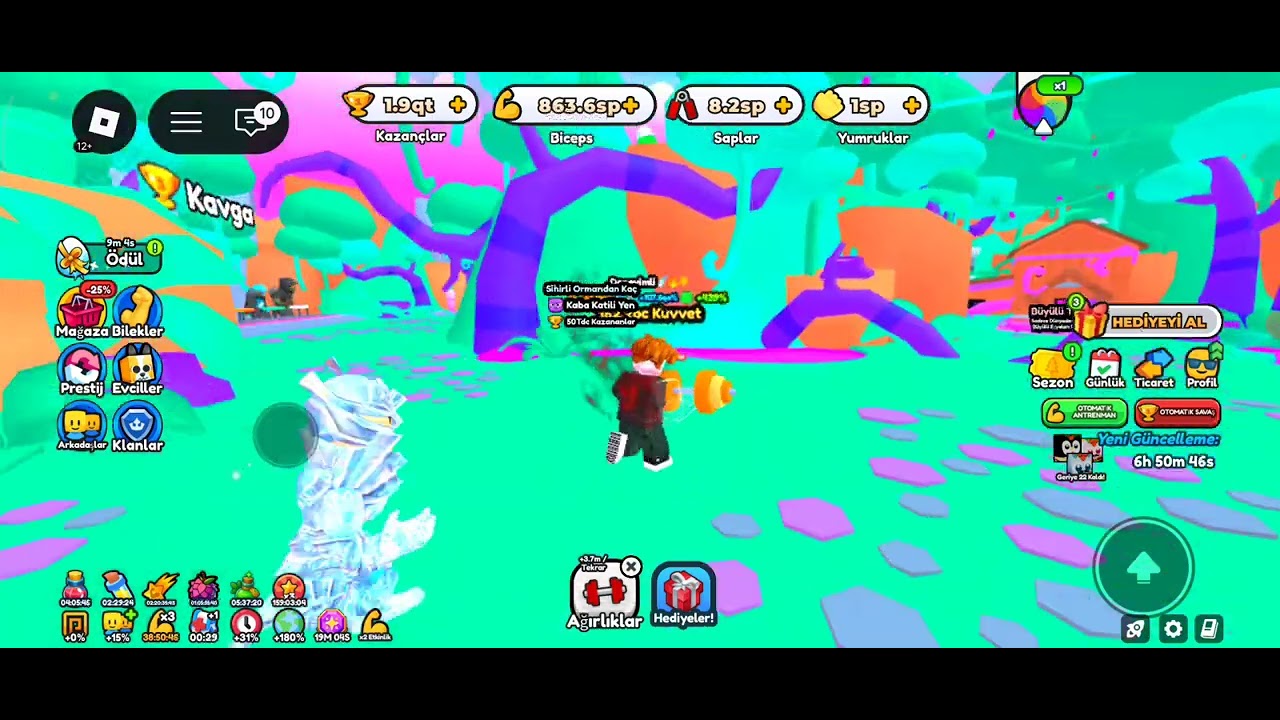 Kol güreşi similator oynadım   