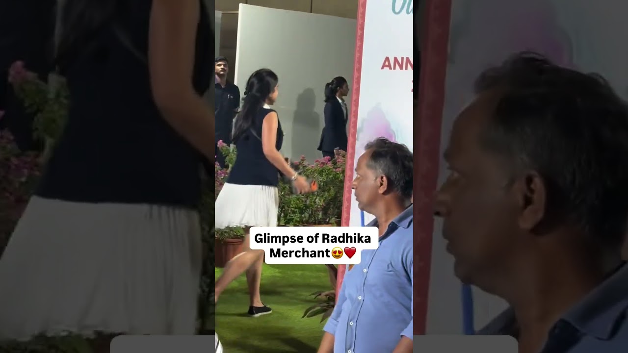 Radhika Merchant attends Dhirubhai Ambani School annual day 2... 