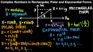 Advanced Engineering Mathematics: Complex Numbers in Rectangular, Polar & Exponential Forms Part 3
