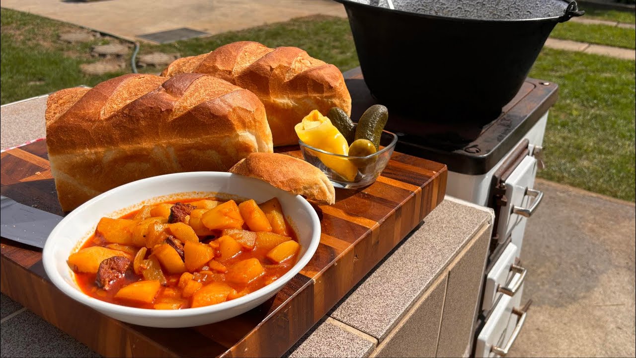 Paprikás Krumpli Csak egyszerűen, hangulatosan bográcsban ✌️✌️😎