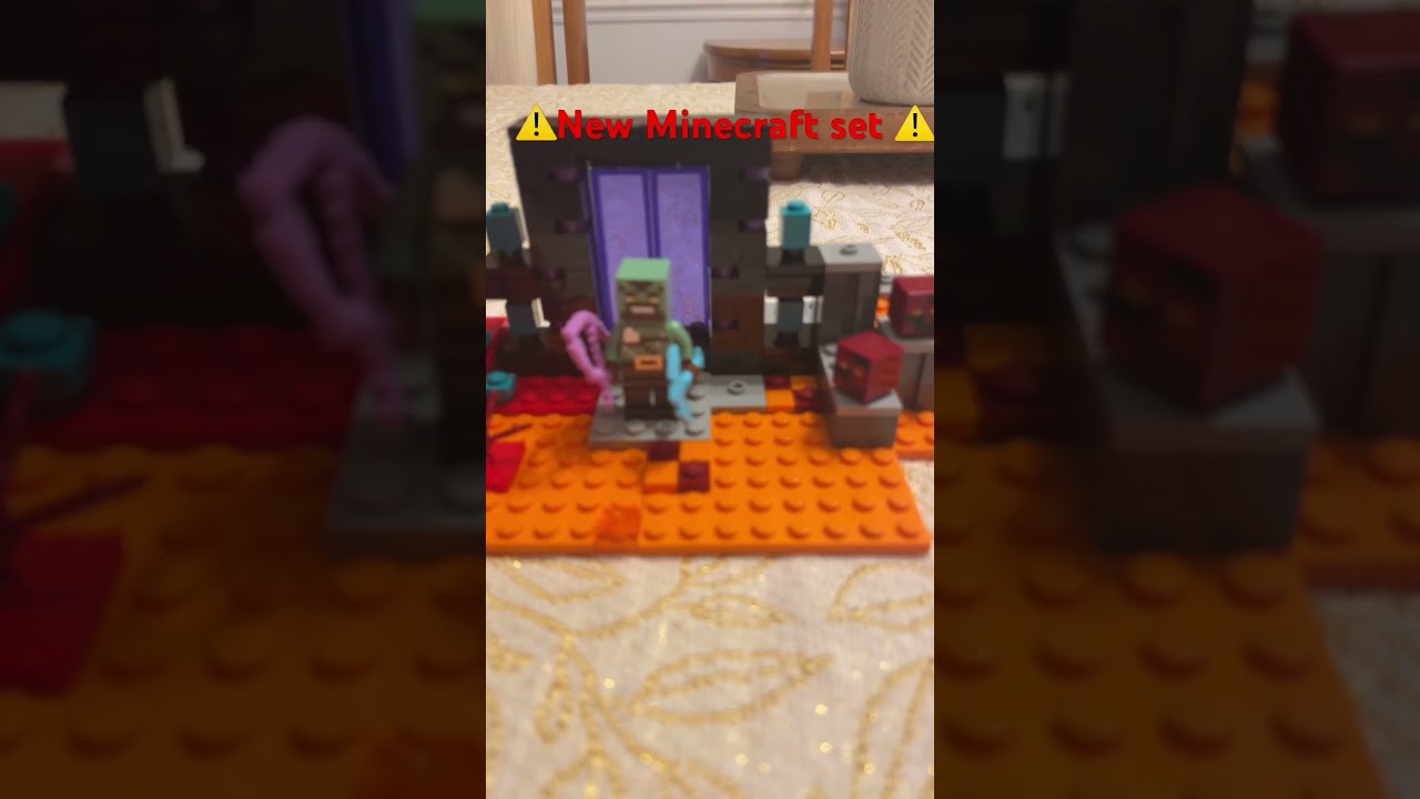 New mincraft Lego nether ghast set 21255