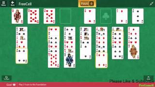 Microsoft Solitaire Collection | Card Games | FreeCell | Daily Challenge 31 March 2017