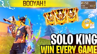 Solo King | Best Solo Rank Push Tips And Tricks | Solo Rank Push Tricks | How To Push Grandmaster 💪