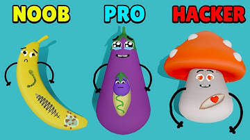NOOB vs PRO vs HACKER | Fruit Clinic | Gameplay (Android/iOS)