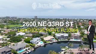 Florida Luxury at Its Finest | 2600 NE 33rd Street, Lighthouse Point