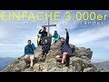 Einfache 3000er - 7 Gipfel, 7 Tage, 3 Länder ​