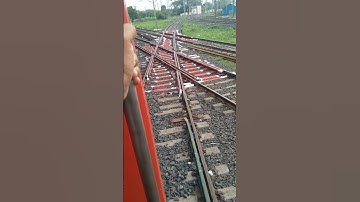 #Indian Railways #Diamond crossing # Nagpur junction
