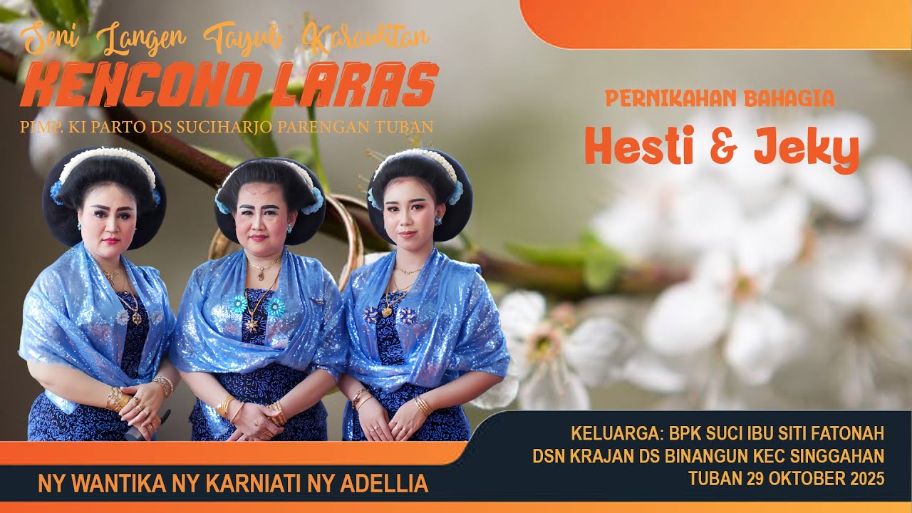 LIVE LANGEN TAYUB KARAWITAN KENCONO LARAS | NY WANTIKA NY KARNIATI