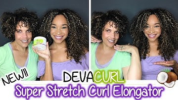 NEW DevaCurl Super Stretch Coconut Curl Elongator | Moisture, Definition, Elongation & Hold!