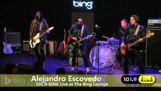 Video thumbnail of "Alejandro Escovedo - Castanets (Bing Lounge)"