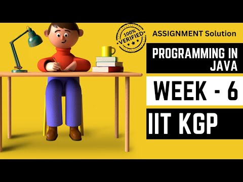 Programming in Java Week 6 | Assignment 6 Nptel  | March 2023