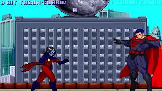 Secret Crisis 2 UFGE WIP - Dr. Minerva vs Red Sun Superman