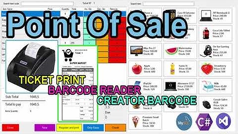 Point Of Sale (POS) - Inventory System C# MySQL | Codecanyon Scripts and Snippets