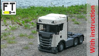 LEGO Technic 6x4 tractor unit inspired by Scania by functional Technic 43,749 views 2 years ago 2 minutes, 10 seconds