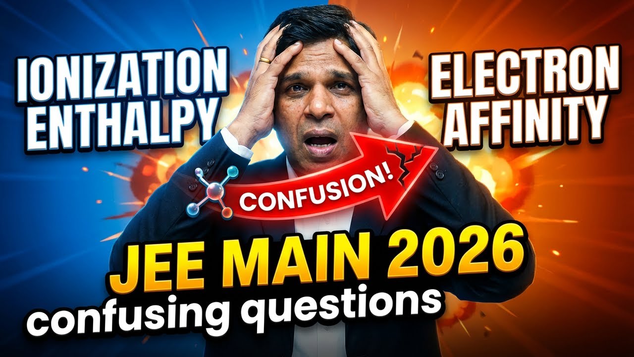 Ionization Enthalpy vs Electron Affinity | PYQ की सबसे confusing questions