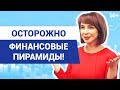 Финансовая пирамида. Признаки того, что вас хотят обмануть // Виды мошенничества 14+