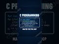 For loop in c programming language #coding #codebit360 #shorts #shortsfeed