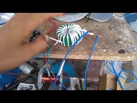 Video Bộ nguồn xung công suất khủng từ lõi ferit máy hàn - youtube