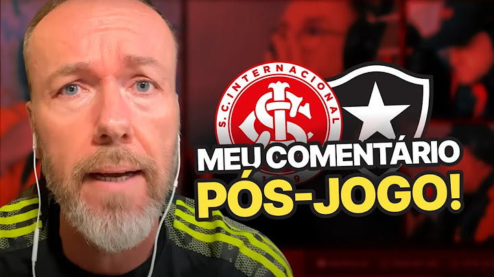 MELANCÓLICA DESPEDIDA! | O COMENTÁRIO DE FABIANO BALDASSO APÓS INTER 0 X 1 BOTAFOGO