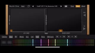 How to create a Raised Letter K5LA in Synth One