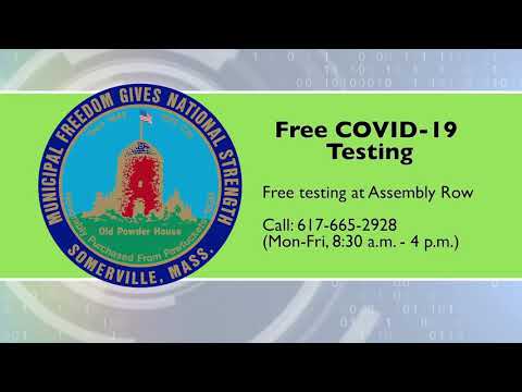 Free COVID Testing Resources in Somerville (PSA)