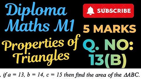 If a=13,b=14,c=15 then find area of triangle ABC@maths naresh eclass