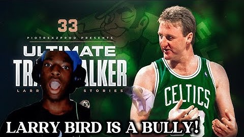 LARRY BIRD IS A BULLY! GEN Z REACTS TO Larry Bird STORIES that prove he