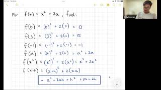 Functions and Function Notation