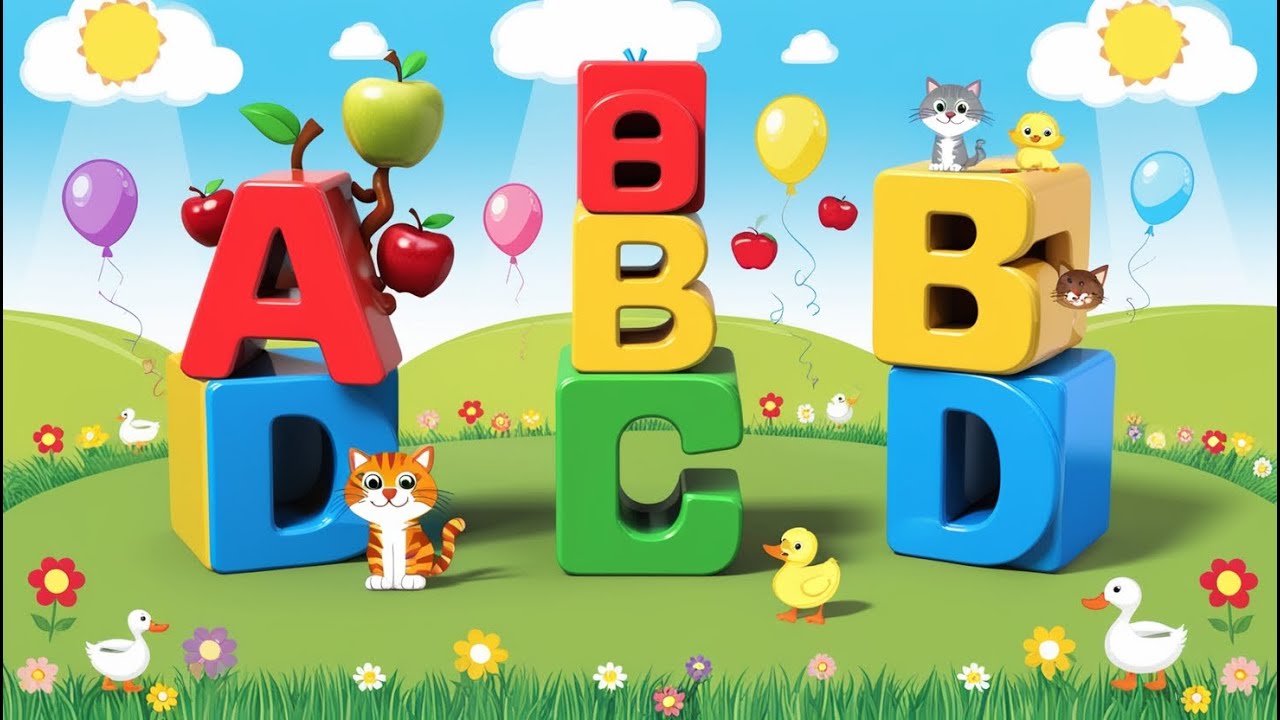 ABC Song for Kids | Learn ABCs with Fun Music | A to Z Alphabet Song# ...