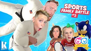 Judo CHOP!!!! 2021 Sports Gaming Family Battle Part 3!!! K-City