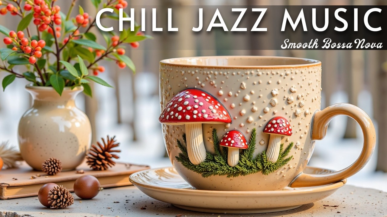 Chill Jazz Bossa Nova Music  Perfect Coffee Shop Vibes & Calm Instrumental for Focus