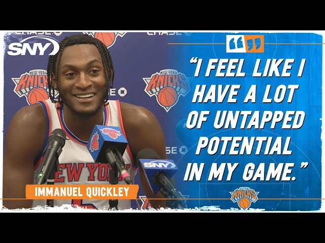 Immanuel Quickley 5 New York Knicks basketball poster 2023 shirt