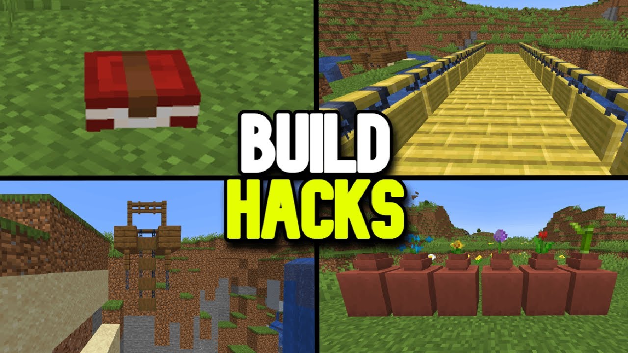 10 Build Hacks in Minecraft 1.20 - YouTube