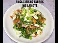 How to make Ensaladang Talbos ng Kamote