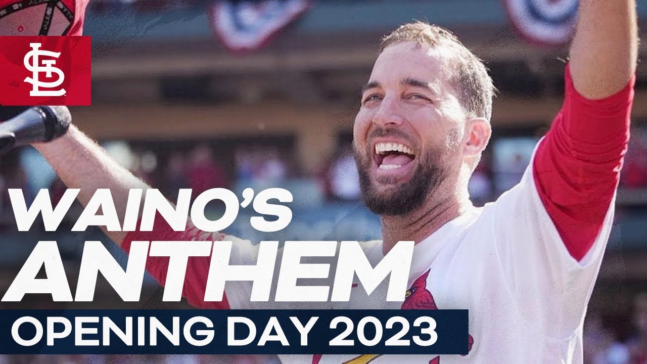 Waino Sings the Anthem: Opening Day 2023 | St. Louis Cardinals