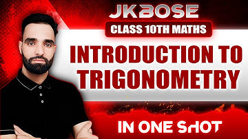 Trigonometry in One Shot | JKBOSE Class 10th Maths ch 8 | Tahir Sir