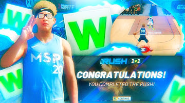 *NEW* i took my 6’9 PLAYMAKING FIVE TO THE 1v1 RUSH EVENT! BEST 1v1 Build  ON NBA 2K20!